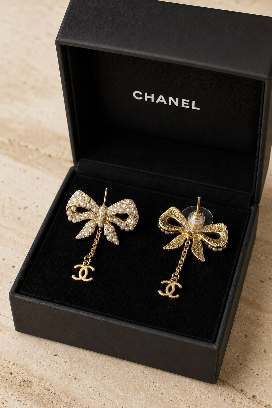 CHANEL Classic Parisian Earrings Style 19 | New with Box - Picture 5 of 9